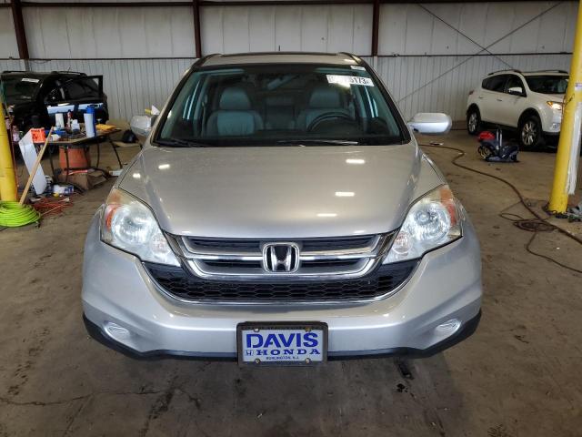 5J6RE4H7XBL079870 - 2011 HONDA CRV EXL SILVER photo 5