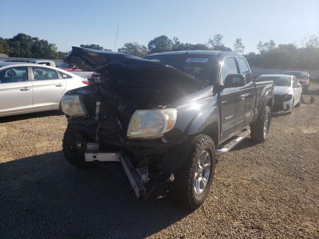 5TETU62N86Z257459 - 2006 TOYOTA TACOMA PRERUNNER ACCESS CAB BLACK photo 2