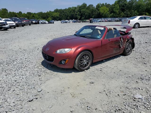 JM1NC26F190202637 - 2009 MAZDA MX-5 MIATA RED photo 1