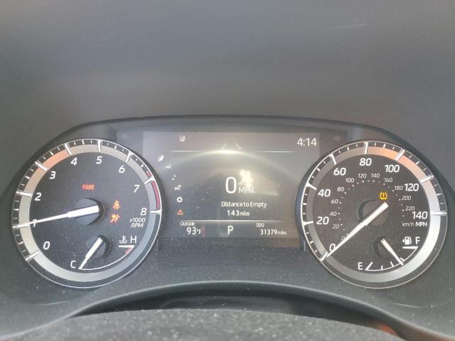 5TDHZRAH7LS020670 - 2020 TOYOTA HIGHLANDER XLE GRAY photo 9