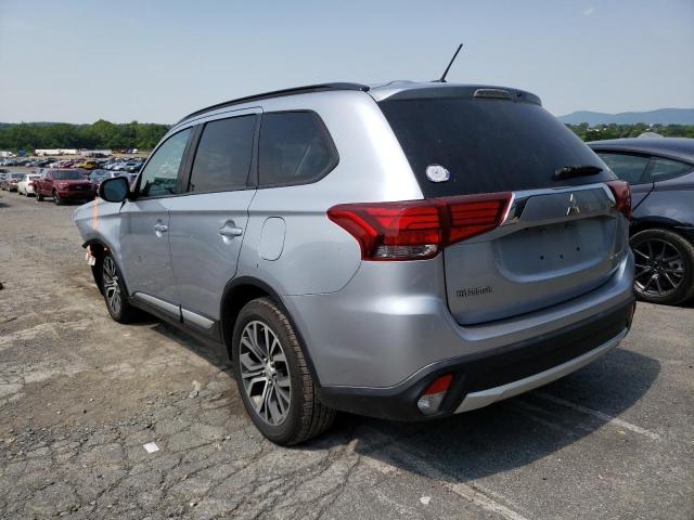 JA4AZ3A37GZ060281 - 2016 MITSUBISHI OUTLANDER SE SILVER photo 2