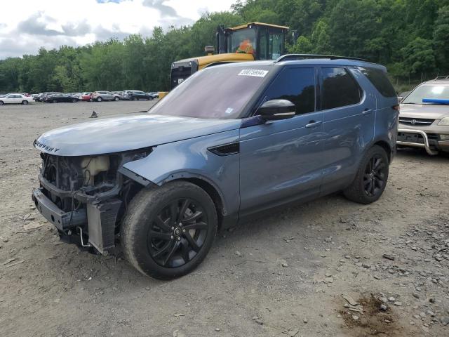 SALRR2RV8JA075170 - 2018 LAND ROVER DISCOVERY HSE BLUE photo 1