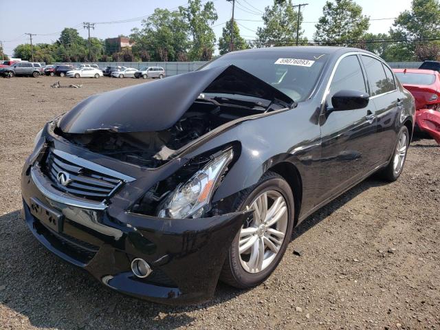 JN1CV6AR9CM971562 - 2012 INFINITI G37 BLACK photo 1