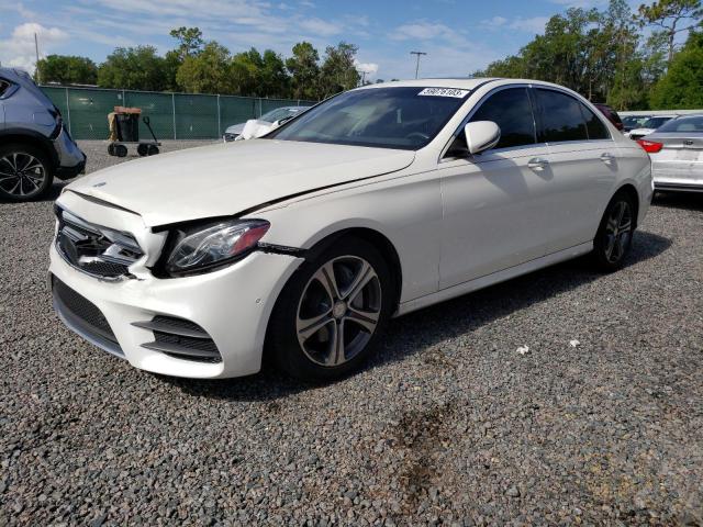 WDDZF4KB0HA105905 - 2017 MERCEDES-BENZ E 300 4MATIC WHITE photo 1