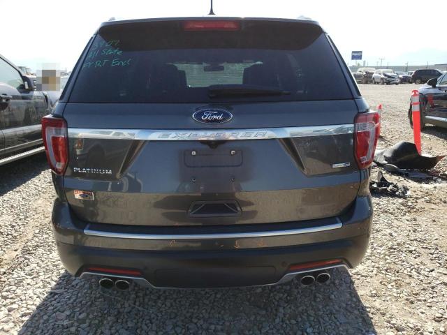 1FM5K8HTXJGC27598 - 2018 FORD EXPLORER PLATINUM BLACK photo 6