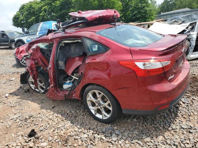 1FADP3J24DL160987 - 2013 FORD FOCUS TITANIUM RED photo 2