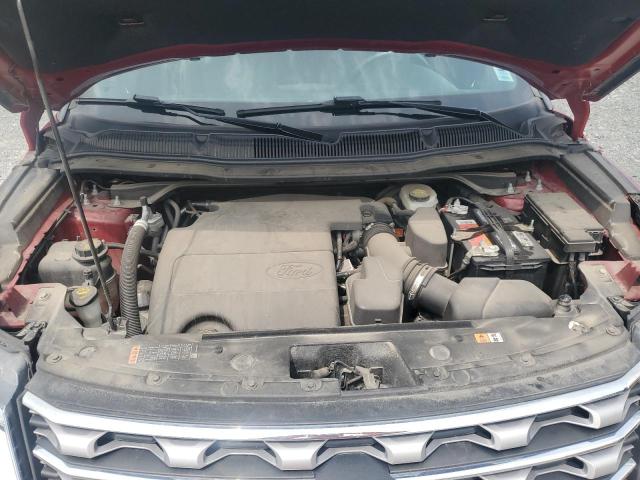 1FM5K8F89HGD72687 - 2017 FORD EXPLORER LIMITED Rot Foto 12