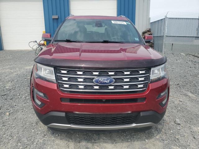 1FM5K8F89HGD72687 - 2017 FORD EXPLORER LIMITED Rot Foto 5