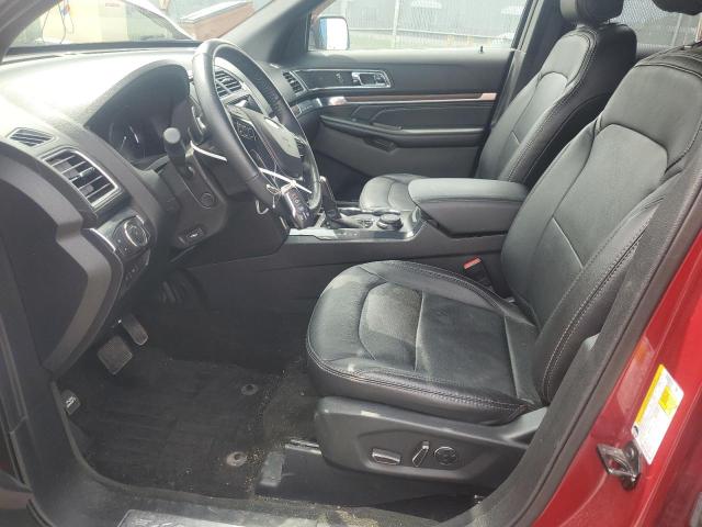 1FM5K8F89HGD72687 - 2017 FORD EXPLORER LIMITED Rot Foto 7