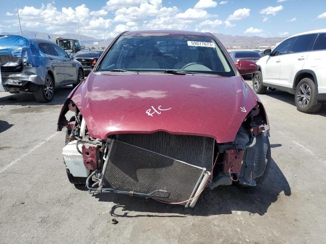 KMHCN46C36U017623 - 2006 HYUNDAI ACCENT GLS RED photo 5