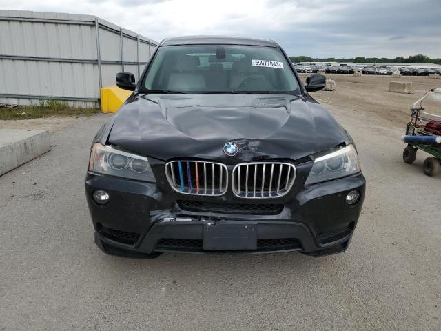 5UXWX7C50BL735549 - 2011 BMW X3 XDRIVE35I BLACK photo 5