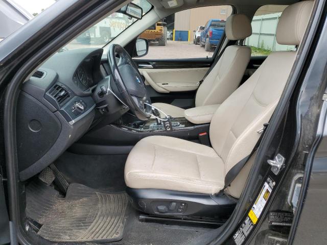 5UXWX7C50BL735549 - 2011 BMW X3 XDRIVE35I BLACK photo 7