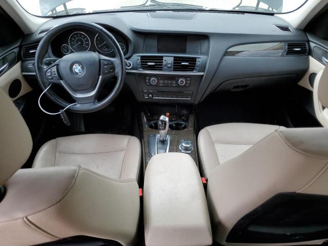 5UXWX7C50BL735549 - 2011 BMW X3 XDRIVE35I BLACK photo 8