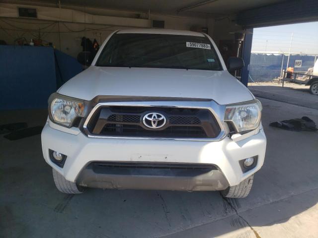 5TFJU4GN3FX066981 - 2015 TOYOTA TACOMA DOUBLE CAB PRERUNNER WHITE photo 5