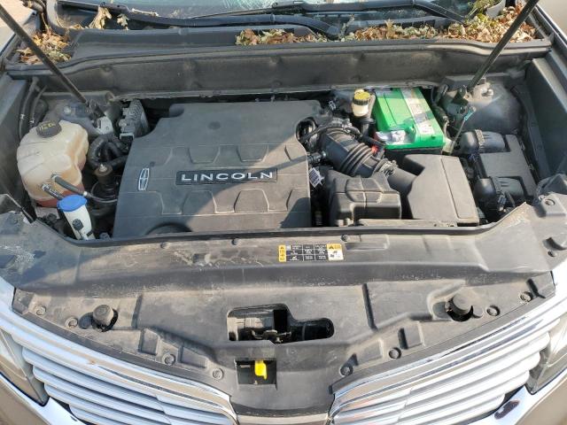 2LMTJ8LR9GBL80838 - 2016 LINCOLN MKX RESERVE 金色 照片 12