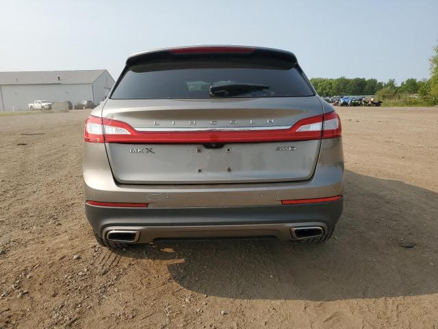 2LMTJ8LR9GBL80838 - 2016 LINCOLN MKX RESERVE 金色 照片 6
