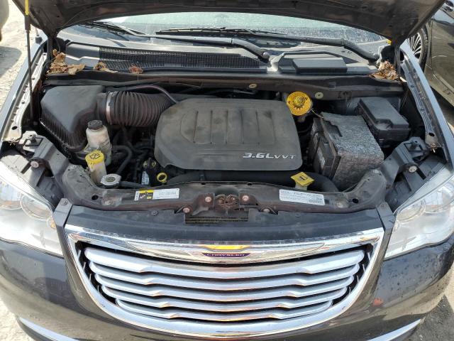 2C4RC1BG8GR165650 - 2016 CHRYSLER TOWN & COU TOURING გრაფიტი ფოტო 12