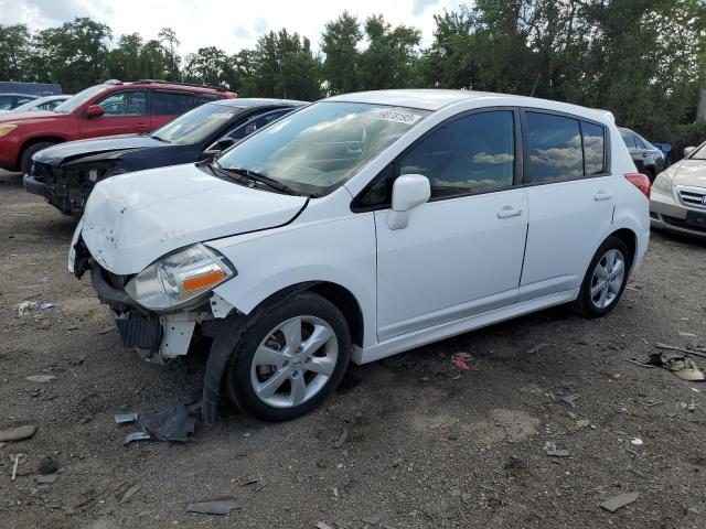 3N1BC1CP4AL357011 - 2010 NISSAN VERSA S WHITE photo 1