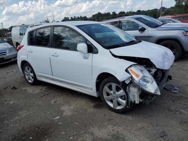 3N1BC1CP4AL357011 - 2010 NISSAN VERSA S WHITE photo 4