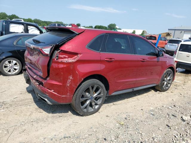 2FMPK4AP9JBB04266 - 2018 FORD EDGE SPORT RED photo 3