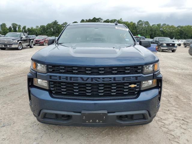 3GCPWBEH0LG106598 - 2020 CHEVROLET SILVERADO C1500 CUSTOM BLUE photo 5