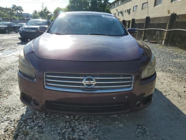 1N4AA51E59C828507 - 2009 NISSAN MAXIMA S BROWN photo 5