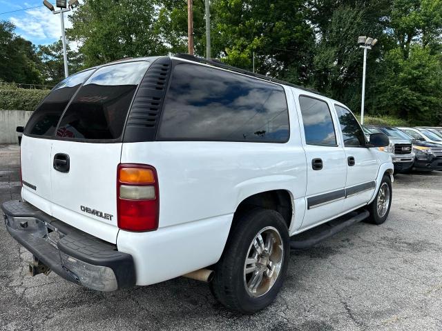 3GNEC16Z13G228928 - 2003 CHEVROLET SUBURBAN C1500 WHITE photo 4