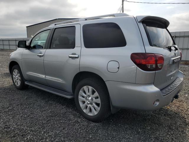 5TDGY5B17MS181868 - 2021 TOYOTA SEQUOIA PLATINUM SILVER photo 2