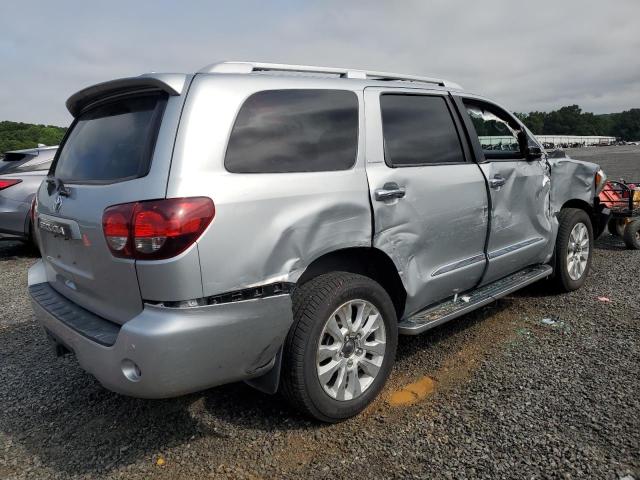 5TDGY5B17MS181868 - 2021 TOYOTA SEQUOIA PLATINUM SILVER photo 3