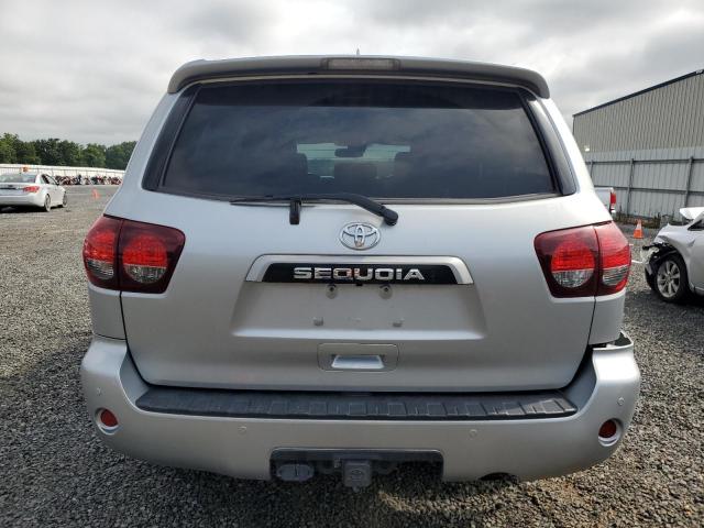 5TDGY5B17MS181868 - 2021 TOYOTA SEQUOIA PLATINUM SILVER photo 6