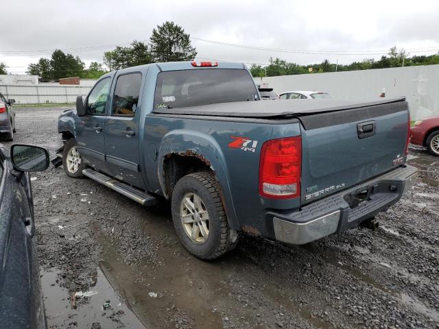 3GTRKVE31AG173525 - 2010 GMC SIERRA K1500 SLE BLUE photo 2