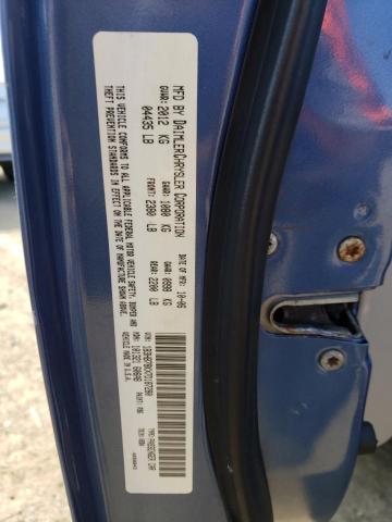 1B3HB78KX7D187280 - 2007 DODGE CALIBER R/T BLUE photo 12