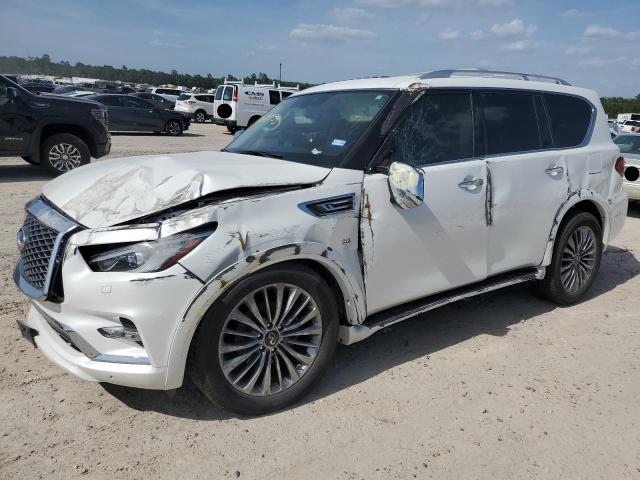 JN8AZ2NF2K9687942 - 2019 INFINITI QX80 LUXE WHITE photo 1