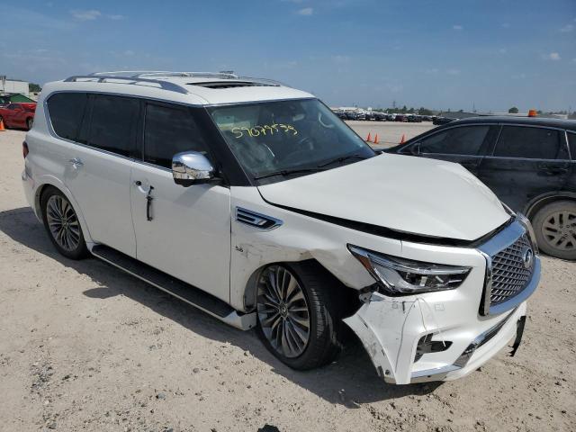 JN8AZ2NF2K9687942 - 2019 INFINITI QX80 LUXE WHITE photo 4