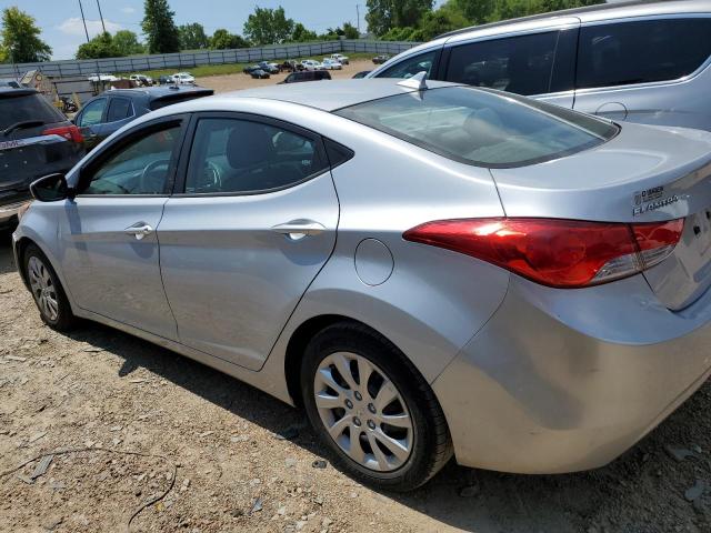 5NPDH4AE2DH175967 - 2013 HYUNDAI ELANTRA GLS SILVER photo 2