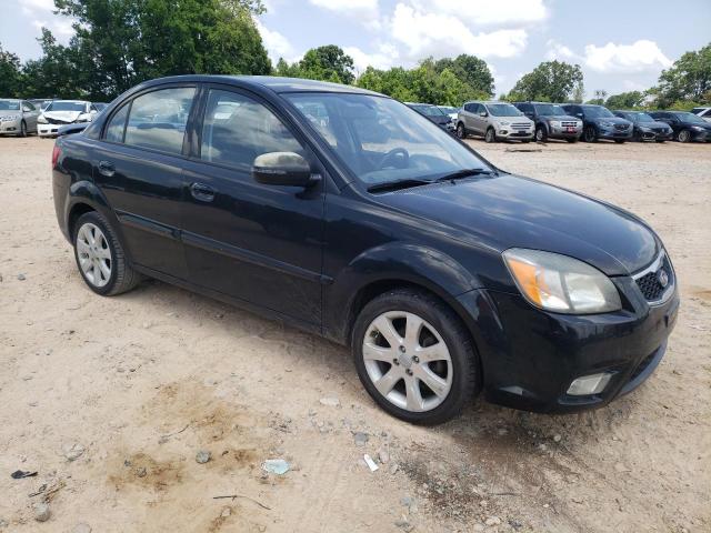 KNADH4A39B6936321 - 2011 KIA RIO BASE BLACK photo 4