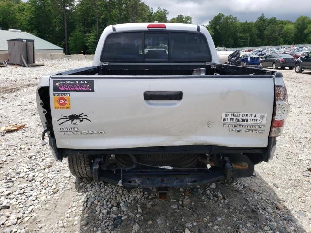 3TMJU4GN7AM105697 - 2010 TOYOTA TACOMA DOUBLE CAB PRERUNNER SILVER photo 6