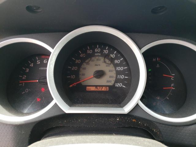 3TMJU4GN7AM105697 - 2010 TOYOTA TACOMA DOUBLE CAB PRERUNNER SILVER photo 9