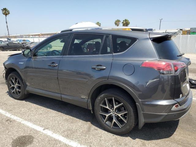 JTMJJREV0JD185879 - 2018 TOYOTA RAV4 HV SE GRAY photo 2