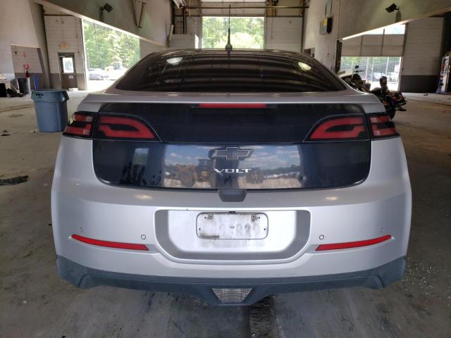 1G1RD6E49CU123876 - 2012 CHEVROLET VOLT SILVER photo 6