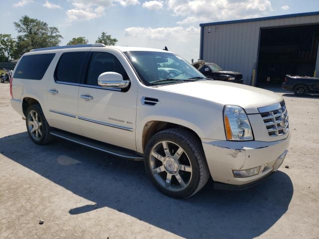 1GYS4HEF4DR301729 - 2013 CADILLAC ESCALADE ESV LUXURY WHITE photo 4