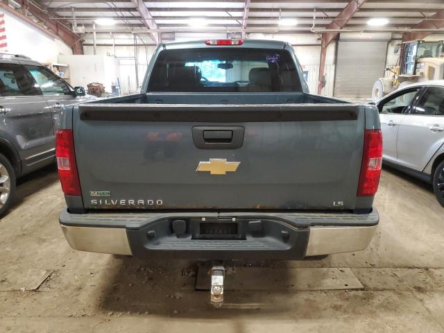 3GCPKREA8BG166926 - 2011 CHEVROLET SILVERADO K1500 LS BLUE photo 6