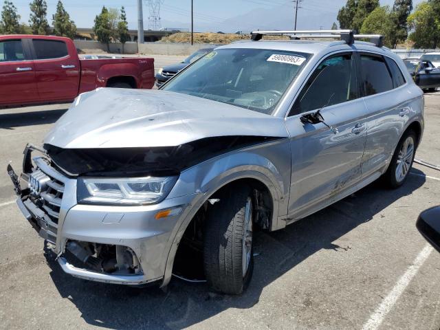 WA1CNAFY2J2122912 - 2018 AUDI Q5 PRESTIGE SILVER photo 1