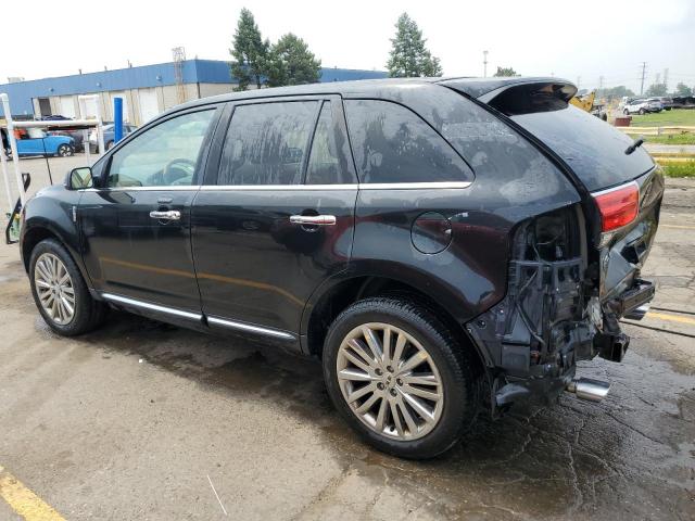 2LMDJ8JK6DBL42957 - 2013 LINCOLN MKX AWD BLACK photo 2