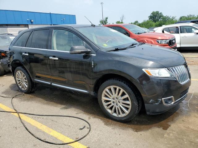 2LMDJ8JK6DBL42957 - 2013 LINCOLN MKX AWD BLACK photo 4