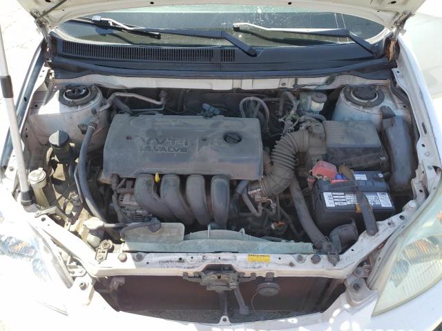 2T1KR32E35C502149 - 2005 TOYOTA COROLLA MA XR WHITE photo 11