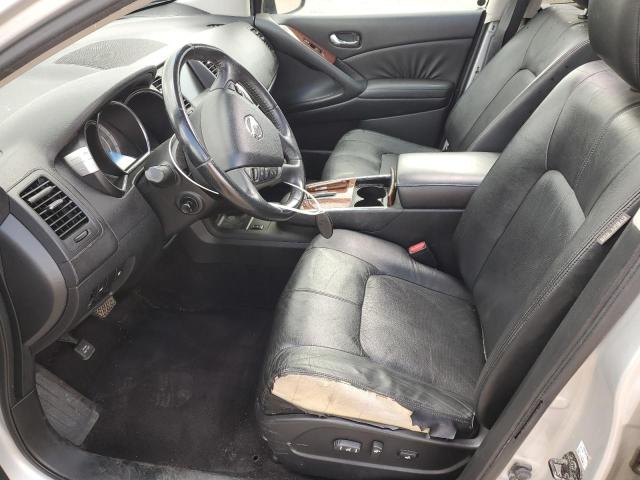 JN8AZ18WX9W106656 - 2009 NISSAN MURANO S SILVER photo 7