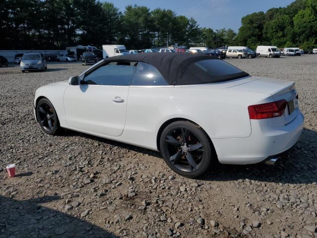 WAULFAFH5DN006011 - 2013 AUDI A5 PREMIUM PLUS WHITE photo 2