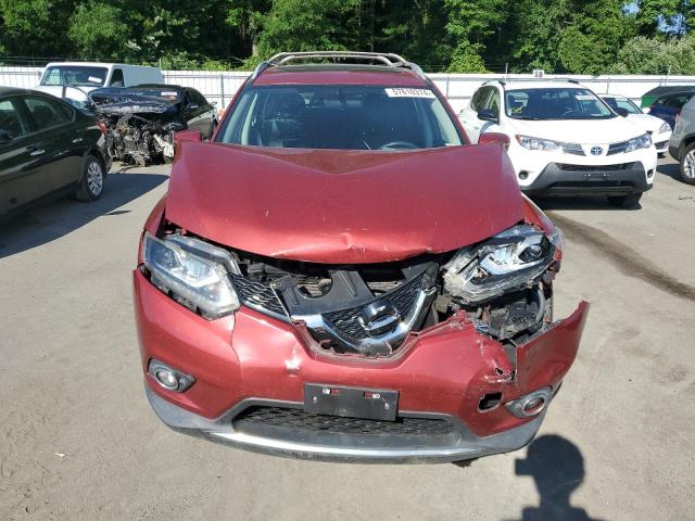 5N1AT2MV0FC807635 - 2015 NISSAN ROGUE S RED photo 5