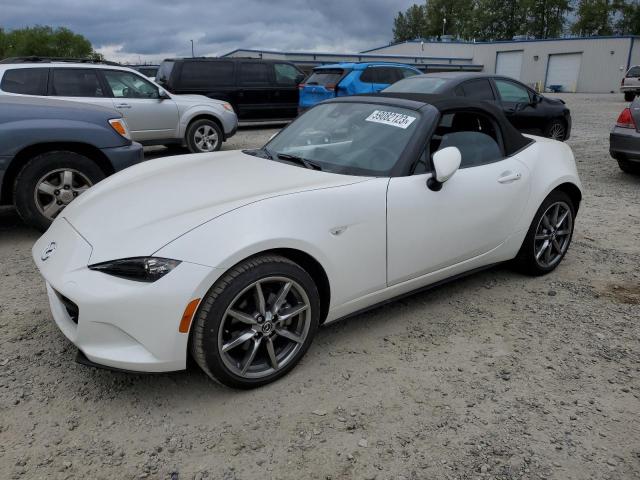 JM1NDAD78P0551472 - 2023 MAZDA MX-5 MIATA GRAND TOURING WHITE photo 1